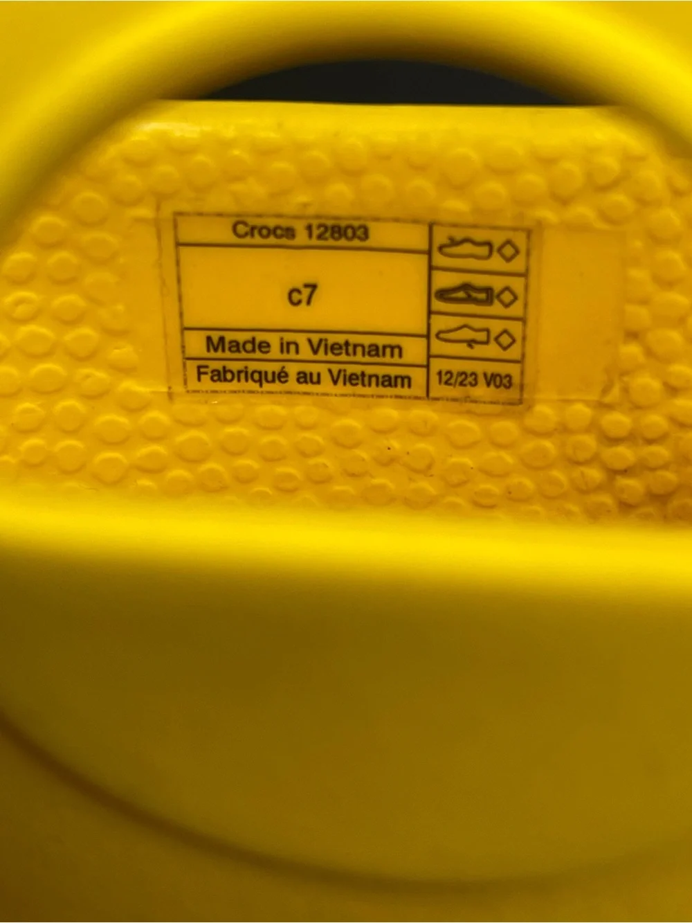 CROCS Kids Yellow Waterproof Pull-On Rain Boots
